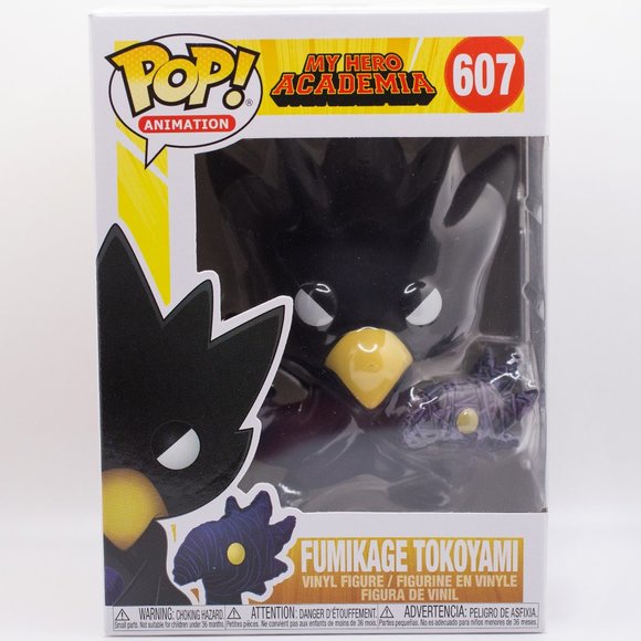 Funko Pop Vinyl MHA My Hero Academia Fumikage Tokoyami #607 (in Box) GUC - Picture 1 of 6